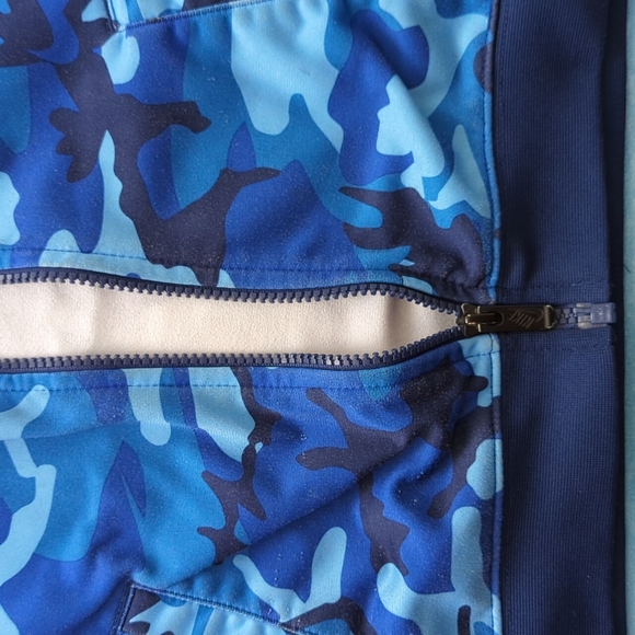 5-6Y NIKE blue camo jacket - Picture 7 of 9